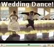 An entertaining wedding dance.